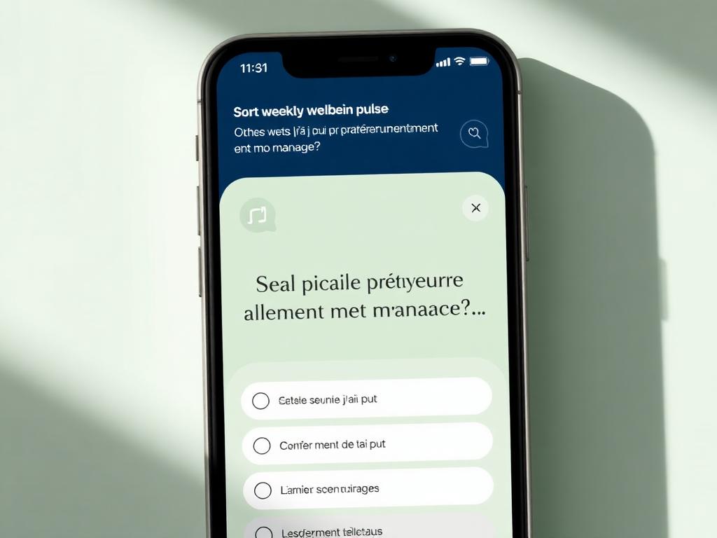 Exemple de questions de la semaine